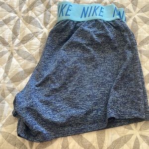 Nike shorts size L but fit a size S